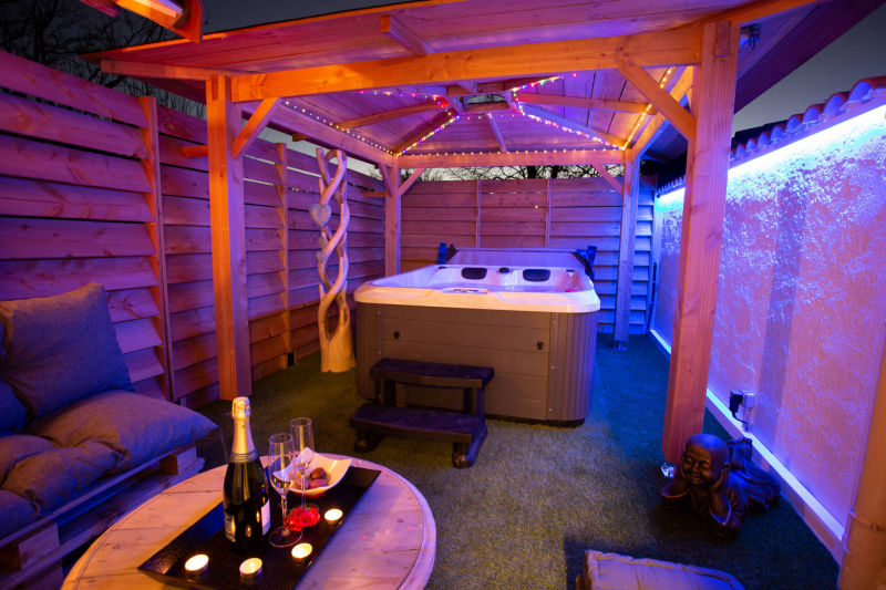 chambre avec jacuzzi